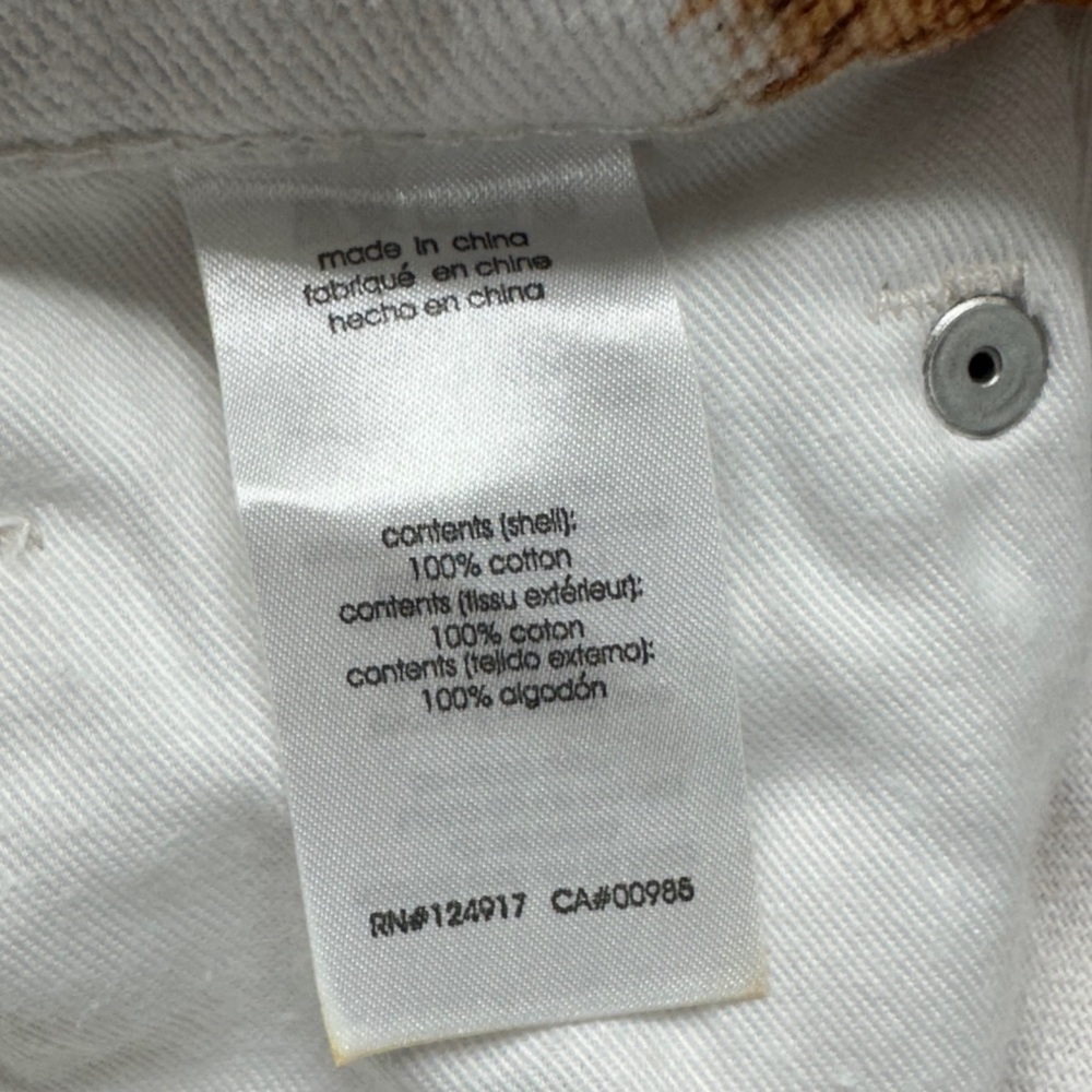 WeWoreWhat Jeans - Brown and White Cow Print - Picture 7 of 12
